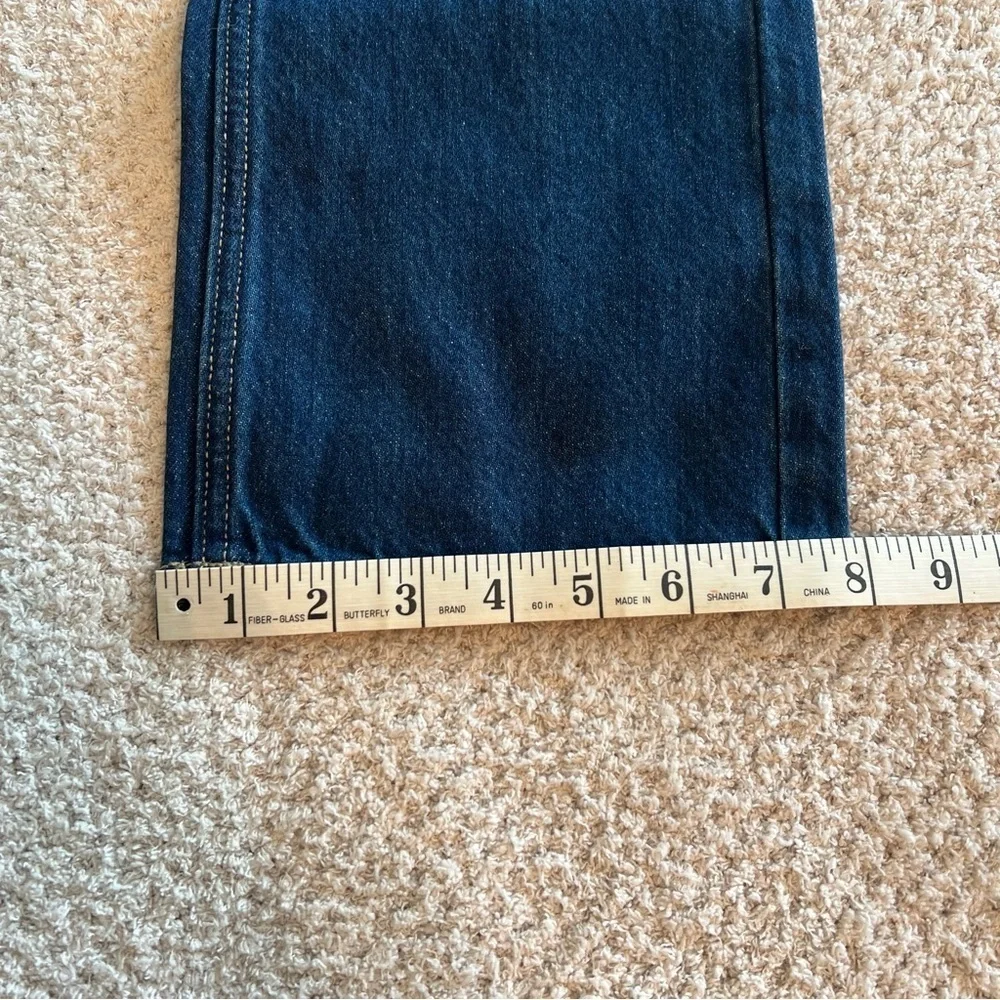 NWT Old Navy Blue Straight Jeans Classic Style Size 30/30